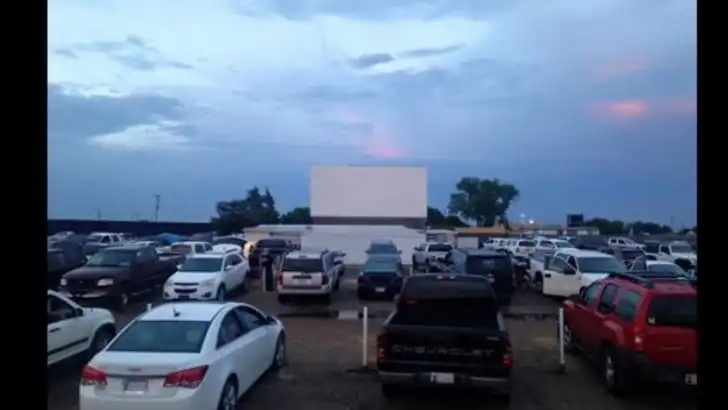 Chief Drive-in Theater Screen