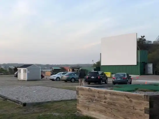 screen at the Misquamicut Drive-In
