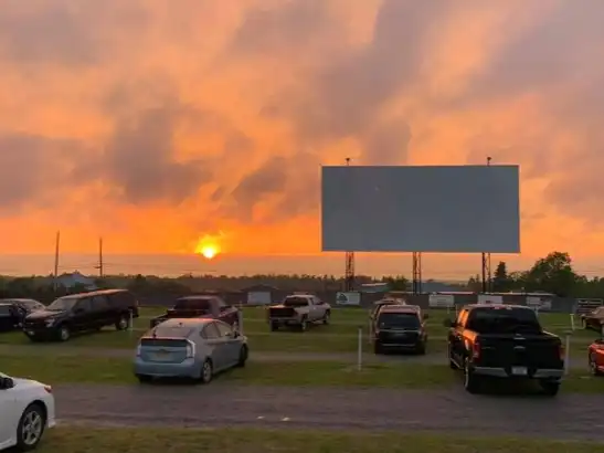 screen at the bay drive-in