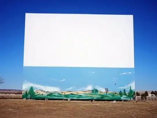 screen at Fort Union Drive-in