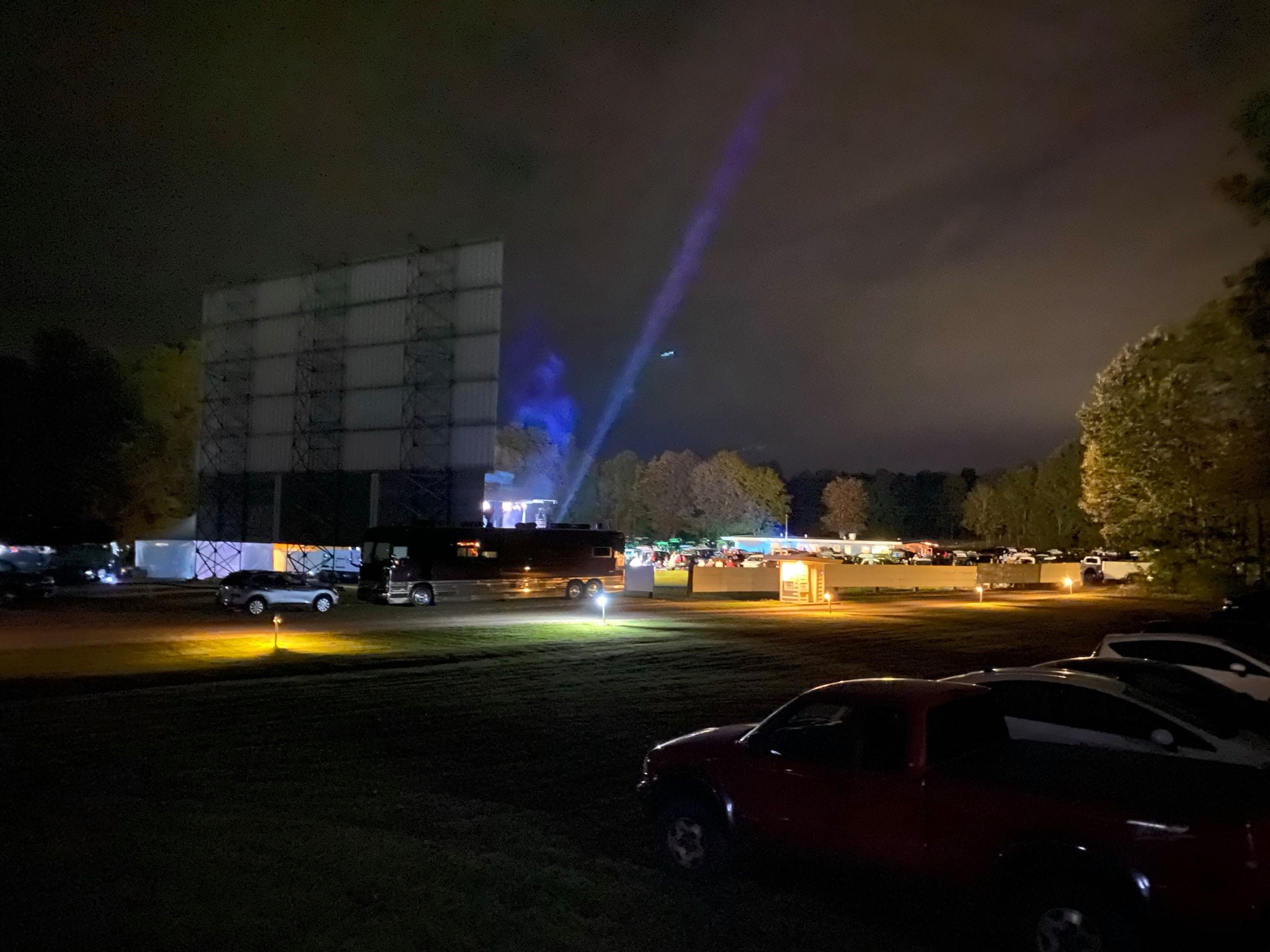 screen at Calvert City Drive-in