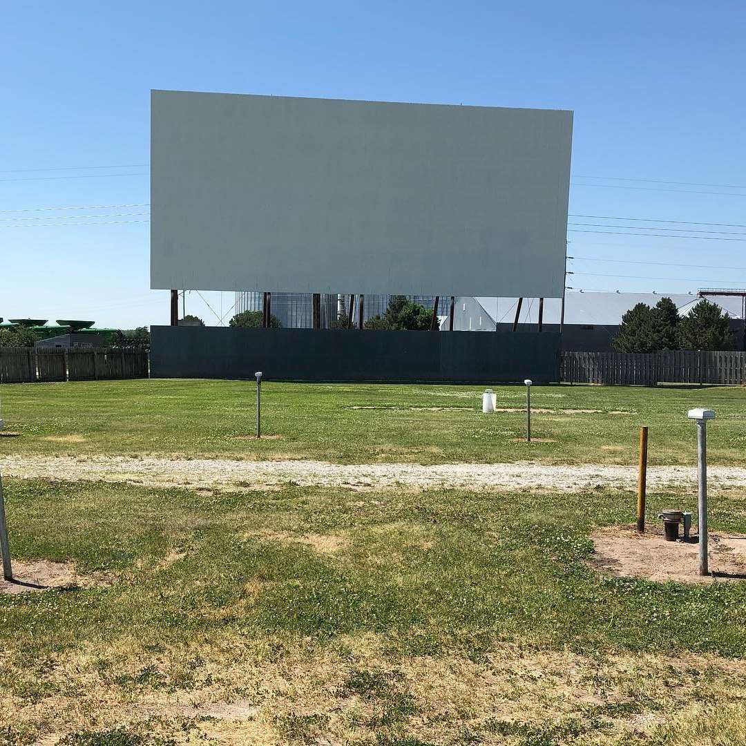 Screen at TK-Starlite Drive-in
