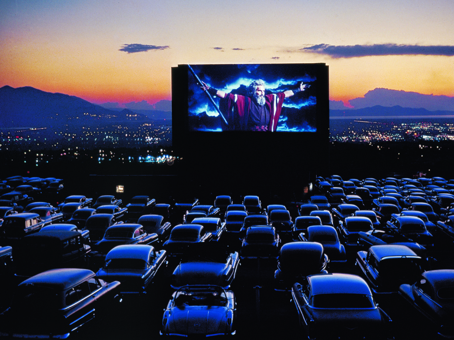 Packed Drive-in Theater