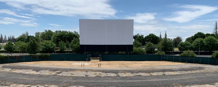 screen at Madera Drive-in