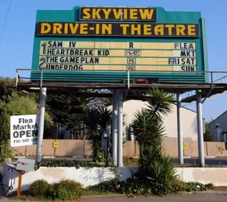 Skyview Drive-in Marquee