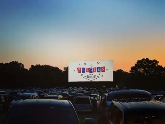 screen at Bengie's Drive-in