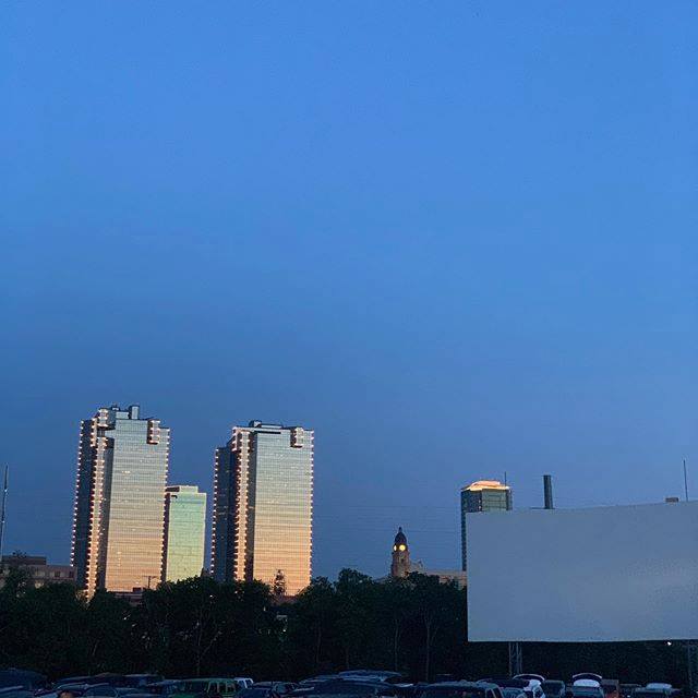 Screen at Coyote Drive-in