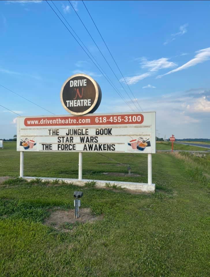 marquee at drive 'n theatre