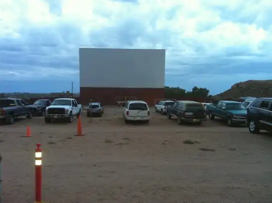 screen at the Echo Drive-in