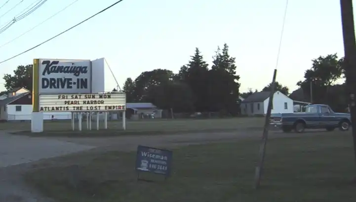 marquee at Kanauga Drive-in