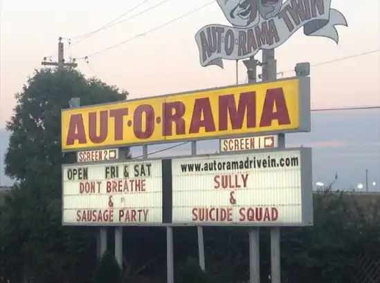marquee at Aut-O-Rama Drive-in