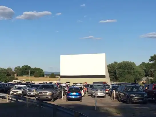 screen at Family Drive in