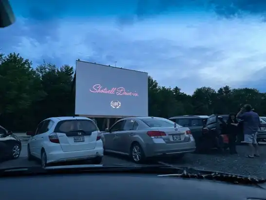 screen at the shotwell drive-in