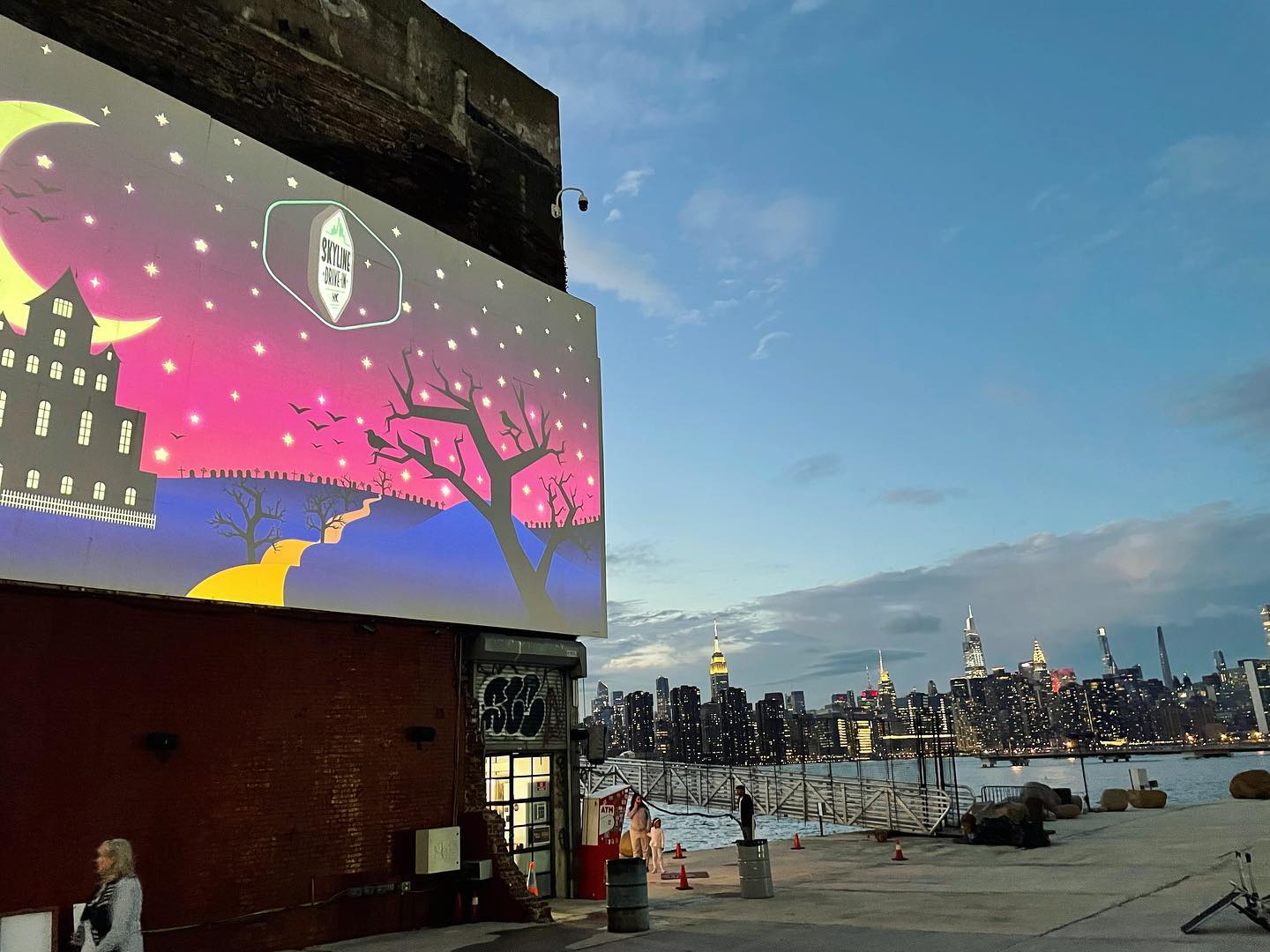 screen at Skyline Drive-in NYC