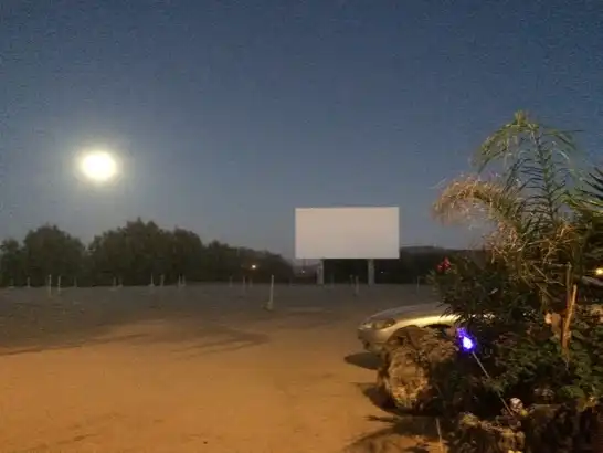 screen at Smith's Ranch Drive-in