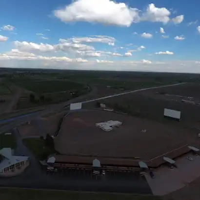 aerial view of the Star Drive-in