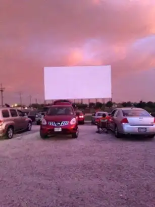 screen at the Tascosa Drive-in
