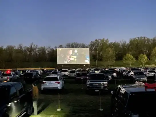 screen at West Springfield Drive-in
